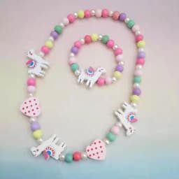 25 styles Cute Animal Flower Cartoon Flower Children's sweater necklace bracelet for children gift cp2585