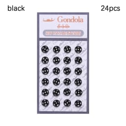 10/24Pcs Mini Button Buckle for 1/6 Doll DIY Doll Clothes Metal Buckle Invisible Snap Handmade Doll Clothing Sewing Accessories