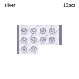 10/24Pcs Mini Button Buckle for 1/6 Doll DIY Doll Clothes Metal Buckle Invisible Snap Handmade Doll Clothing Sewing Accessories