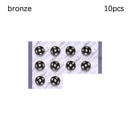 10/24Pcs Mini Button Buckle for 1/6 Doll DIY Doll Clothes Metal Buckle Invisible Snap Handmade Doll Clothing Sewing Accessories