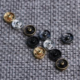 10/24Pcs Mini Button Buckle for 1/6 Doll DIY Doll Clothes Metal Buckle Invisible Snap Handmade Doll Clothing Sewing Accessories