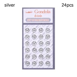 10/24Pcs Mini Button Buckle for 1/6 Doll DIY Doll Clothes Metal Buckle Invisible Snap Handmade Doll Clothing Sewing Accessories