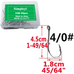 50pcs/Box Barbed High Carbon Steel Fishing Hooks Sea Worm Carp Single Circle Hook Set Fly Fishing Accessories Tackle Fishhook