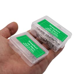 50pcs/Box Barbed High Carbon Steel Fishing Hooks Sea Worm Carp Single Circle Hook Set Fly Fishing Accessories Tackle Fishhook