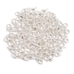 100pcs Gold Metal Lobster Clasps Bracelets Connectors Hooks Buckle Charm Materials for DIY Jewelry Making Supplies Accessories