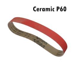 4 pcs XK850X Ceramic Sanding Abrasive Belts for Super hard Metal Grinding