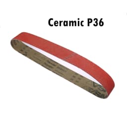 4 pcs XK850X Ceramic Sanding Abrasive Belts for Super hard Metal Grinding