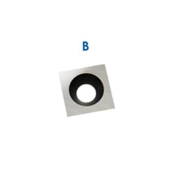 TASP Carbide Cutter Inserts Woodturning Tools Cutters Replacement,Square Round Diamdond Shape,Wood Lathe Turning Tools Accessory