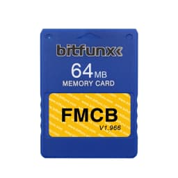 Bitfunx Free McBoot V1.966 PS2 FMCB 8MB/16MB/32MB/64MB Memory Card for Playstation2 Fat Console