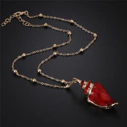 Natural Bohemian Conch Necklaces For Women Girls Fashion Shell Cowrie Pendant Necklace Ocean Beach Female Summer Jewelry Gifts