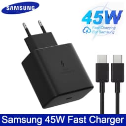 Samsung 45w Super Fast Charger PD Adapter EU US Type C Cargador For Galaxy S26 S25 FE S24 Ultra S23 Plus A55 A56 M55 Tab S11 S10