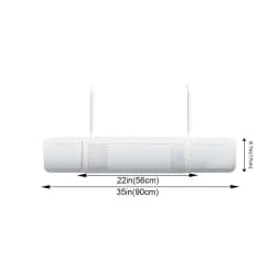 Anti-Direct Blowing Air Conditioning Wind Deflector Wall-Mounted Outlet Baffle Hanging Conditioning Guide Cover