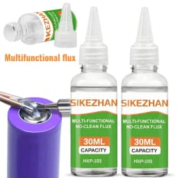 Stainless Steel Liquid Soldering Flux No-Clean Welding Fluid for Nickel Copper Iron 18650 Battery PCB Repair