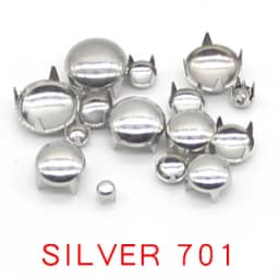 1 PACK Round Brass Dome Rivets Spike Studs Spots Nailhead Punk Rock DIY Leather Craft For Shoes Clothing Bag Garment Decoration