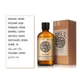 AKARZ Patchouli Essential Oil Natural for Skin Body Care Diffuser  Candle Soap Making  DIY Massage  Aroma aceites esenciales