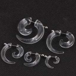 1 pair men women fashion new fake spiral ear tapers snail ear expanders black 3mm 4mm 5mm 6mm 8mm body jewelry ear plug pircing