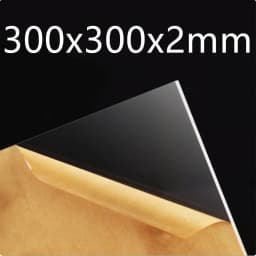 1/2/3Pcs 1/2/3mm Thickness Transparent Colorless Clear Acrylic Board Perspex Glass Plate Plastic Organic Sheet Methacrylat
