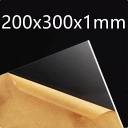 1/2/3Pcs 1/2/3mm Thickness Transparent Colorless Clear Acrylic Board Perspex Glass Plate Plastic Organic Sheet Methacrylat