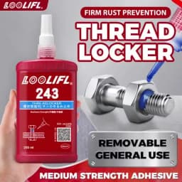 243 271 50ml Threadlocker Anaerobic Glues Anti Loose Screw Glues Fastening Quickly Cured Thread Locking Agent Sealant for Screws