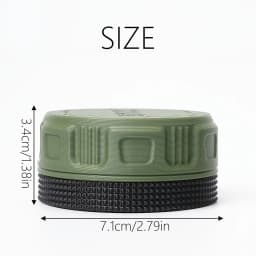 Mini Ammo Storage Box with Twist-on Lid (22LR Caliber) Compact, Durable, Portable, Large Capacity