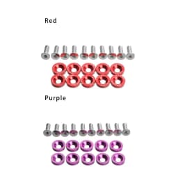 10/20/30/40PCS Scooter Fasteners Screws Handle Bar Screw Washers For Dualtron 1 2 3 Thunder Eagel Ultra Zero 9 Parts Car Screws