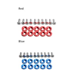 10/20/30/40PCS Scooter Fasteners Screws Handle Bar Screw Washers For Dualtron 1 2 3 Thunder Eagel Ultra Zero 9 Parts Car Screws