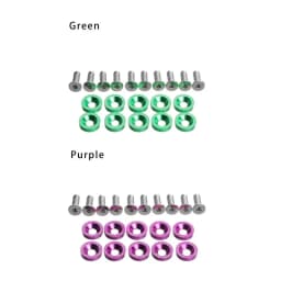 10/20/30/40PCS Scooter Fasteners Screws Handle Bar Screw Washers For Dualtron 1 2 3 Thunder Eagel Ultra Zero 9 Parts Car Screws