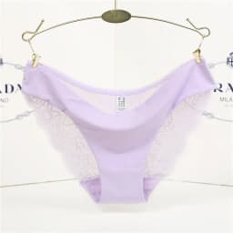 14 Colors Women's Invisible Underwear Spandex Crotch Intimate Women Sexy Lace Black Floral Panties Seamless Panty