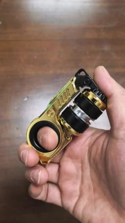 EDC Fidget Sliders Fidget Toys Tuning Fork Magnetic Push Egg Mechanical Ratchet Crisp Sound Cyber Core Multi-functional Toys