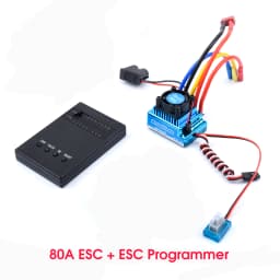 3650 2300KV / 3100KV / 3900KV / 4300KV / 5200KV Brushless Motor & 45A 60A 80A 120A ESC Combo for 1:10 RC Car Boat Part