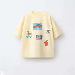 Summer Lovely TShirt 1-7Years Old Boys Girls Printed Tees Kids New Design Tops Round Neck Bottoming Shirt Cotton Short Sleeve