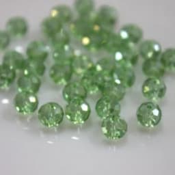 Isywaka New Design Colors 4*6mm 50pcs Rondelle Austria Faceted Crystal Glass Beads Loose Spacer Round Beads for Jewelry Making