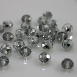 Isywaka New Design Colors 4*6mm 50pcs Rondelle Austria Faceted Crystal Glass Beads Loose Spacer Round Beads for Jewelry Making