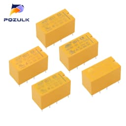 10PCS Coil DPDT 8 Pin 2NO 2NC Mini Power Relays PCB Type HUI KE HK19F HK19F-DC5V-SHG HK19F-DC12V-SHG HK19F-DC24V-SHG