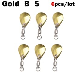 OUTKIT 6 Pcs/lot Lure DIY For Spinner Spoon Lures Frogs VIB Reflective Stainless Steel Sheet Noisy Spoons Fishing Accessories