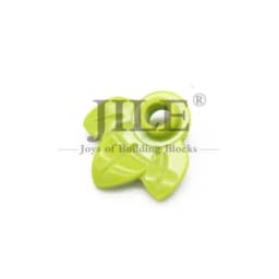 50pcs Moc Plant Plate Round 1x1 with 3 Leaves 32607 DIY Enlighten Building Blocks Bricks Compatible Assembles Parts Street View