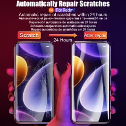5Pcs HD Hydrogel Film For Xiaomi POCO X7 F6 F5 X5 X6 X3 Pro NFC Screen Protector Poco X4 M5S M4 M6 F4 F3 GT X7 Pro 5G Not Glass