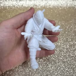 (9*7.8cm) 3D Printed Cool Organizer Ninja Pen Holder Miniature Pen Stand Creative Gift Ornament Modern Desktop Decoration
