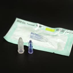 Sterile Nanosoft 34G Nano Needle 3 Pin 0.6mm 0.8mm 1.0mm 1.2mm 1.5mm Skin Rejuvenation Nano Soft Agujas Single Packaged