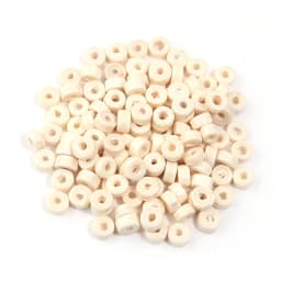 Louleur High Quality Vintage Natural Big Hole Wooden Beads For Necklace Bracelet Charms for Diy Jewelry Making Hair Accessories