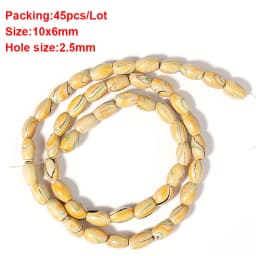 Louleur High Quality Vintage Natural Big Hole Wooden Beads For Necklace Bracelet Charms for Diy Jewelry Making Hair Accessories