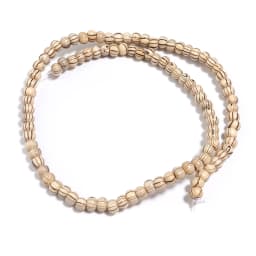 Louleur High Quality Vintage Natural Big Hole Wooden Beads For Necklace Bracelet Charms for Diy Jewelry Making Hair Accessories