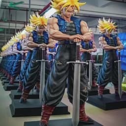 25cm/9.84in Anime Dragon Ball Z Trunks Figure Future Trunks Action Figures MPVC Statue Collection Model Toys for Children Gifts