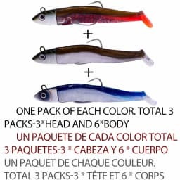 Hunthouse Barret Minnow 7g/12g/25g/40g/60g/90g/120g Easy Shiner Fishing Soft Lure Jig Bait Bass Pike Fishing Leurre Souple