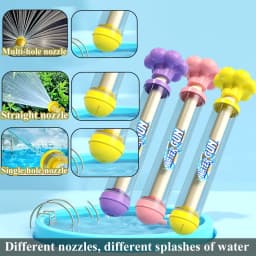 1 PCS Pusher Type Fun Water Jet Spray or Single Hole Water Gun Water Splashing Festival Prop Outdoor Leisure Play Game