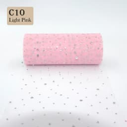 Glitter Sequin Tulle Roll 10 Yards 15cm Organza Laser Crafts Tutu Fabric Wedding Decoration White Tulle Birthday Party Supplies