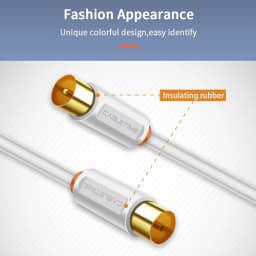 CABLETIME TV M/F 3C2V Cable Video Cable For High-definition Television HD High Quality Antenna TV STB Digital TV Line C268