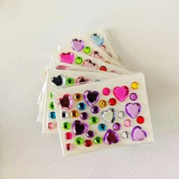 10 Style Wholesale Colorful Diamond Mini Sticker Accessories DIY Acrylic Three-Dimensional Decoration Children's and Students'