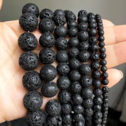 Natural Stone Beads Lapis Lazuli Round Loose Stone Beads For Jewelry Making DIY Bracelet Earrings Accessories 15'' 4/6/8/10/12mm