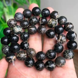 Natural Stone Beads Lapis Lazuli Round Loose Stone Beads For Jewelry Making DIY Bracelet Earrings Accessories 15'' 4/6/8/10/12mm